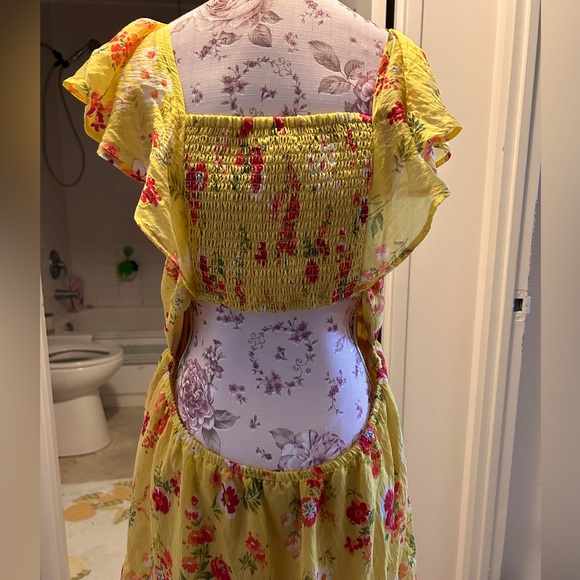 Summer dress with open back - Picture 5 of 12